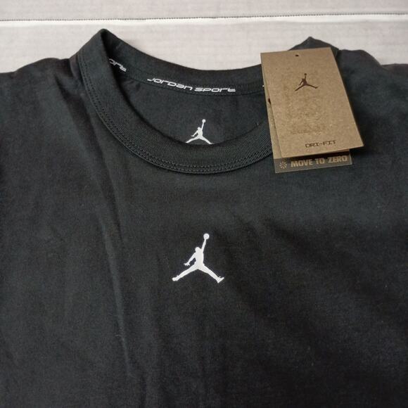 Jordan Sport Dri-Fit Sleeveless Top Mens Size M Medium Black - Picture 2 of 7